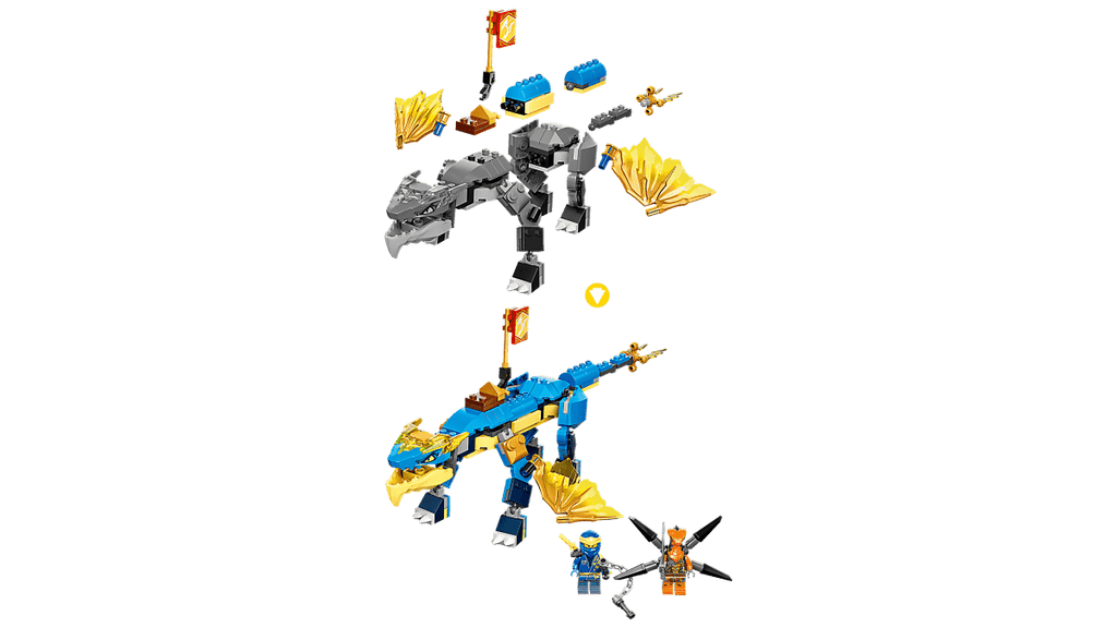 LEGO 71760 Evoluutio: Jayn ukkoslohikäärme - ALETUU.FI